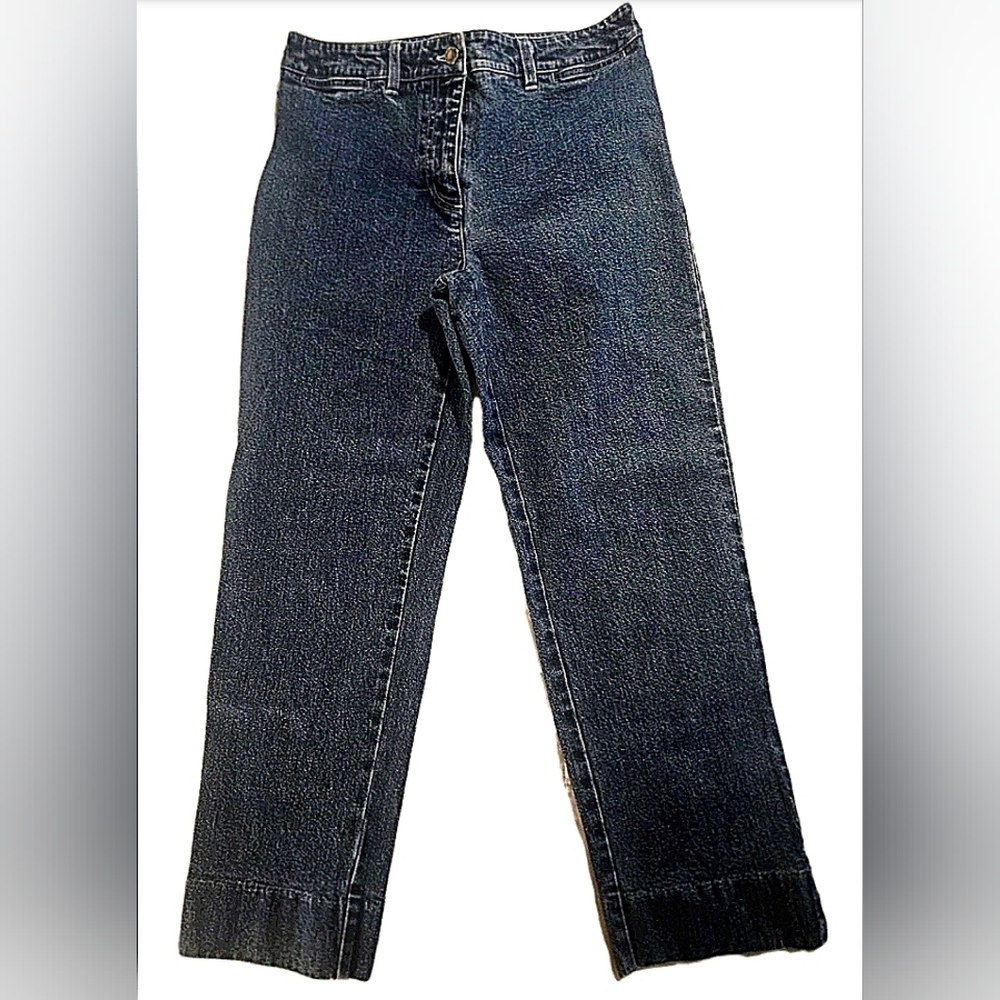 Lauren By Ralph Lauren Classic Blue Women's Capri Style Jeans